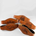 بازوبند حرز امام جواد نوشته شده روی پوست آهو - جواهری رضوی