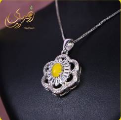 گردنبند زنانه نقره شرف الشمس اصل + حکاکی ذکر در سال 1402 - جواهری رضوی