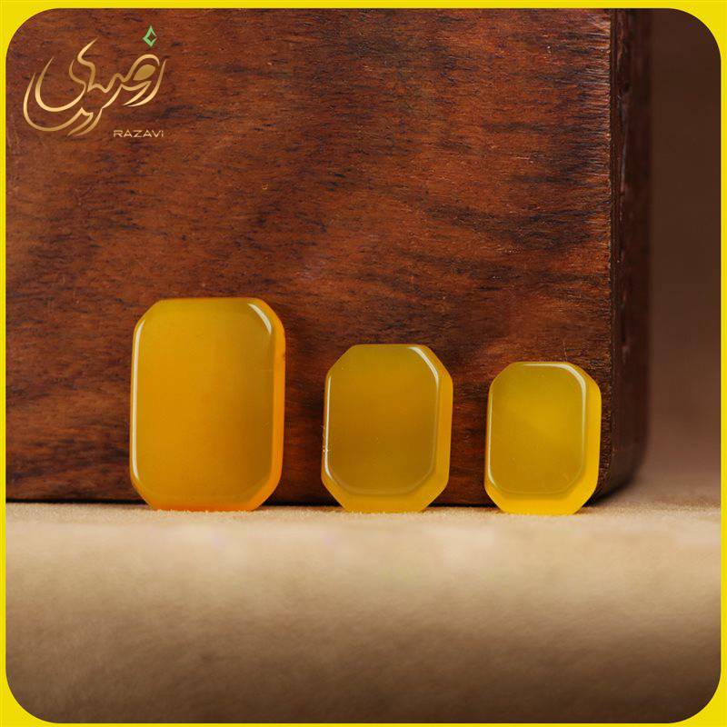 نگین تک شرف شمس 4 ضلعی - جواهری رضوی