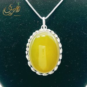 پلاک شرف الشمس طرح بیضی مردانه و زنانه - جواهری رضوی